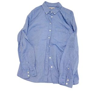 GUC GAP Oxford dress shirt BLUE see pictures